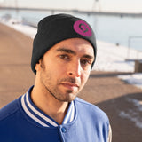 Grace Chapel Knit Beanie | Pink Logo