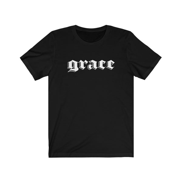 Grace Chapel Gothic Text T-Shirt