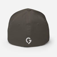 Grace Chapel Fitted Hat | White Logo