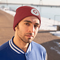 Grace Chapel Knit Beanie | White Logo