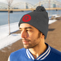 Grace Chapel Pom Pom Beanie | Red Logo