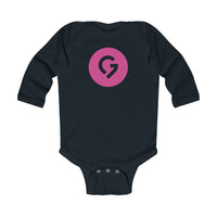Grace Chapel Infant Long Sleeve Bodysuit | Pink Logo