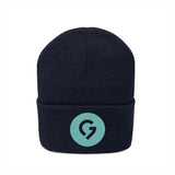 Grace Chapel Knit Beanie | Pearl Aqua Logo