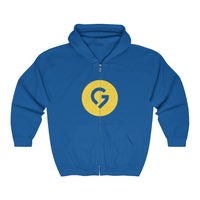 Grace Chapel Full Zip Hooded Sweatshirt | Sunny Day Logo