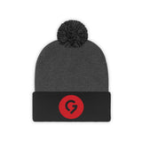 Grace Chapel Pom Pom Beanie | Red Logo