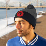 Grace Chapel Pom Pom Beanie | Red Logo