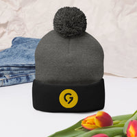 Grace Chapel Two Tone Pom-Pom Beanie